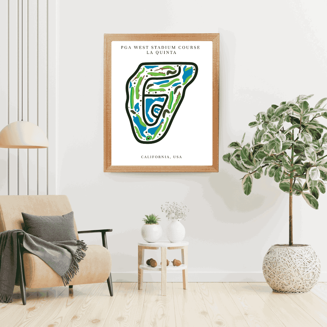 PGA West Stadium Course, Golf Course Print, California