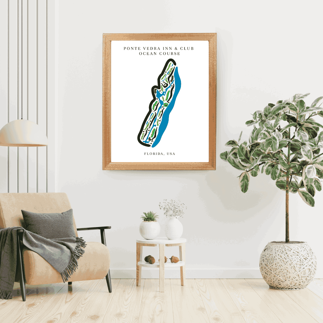 Ponte Vedra Inn & Club Ocean, Golf Course Print, Florida