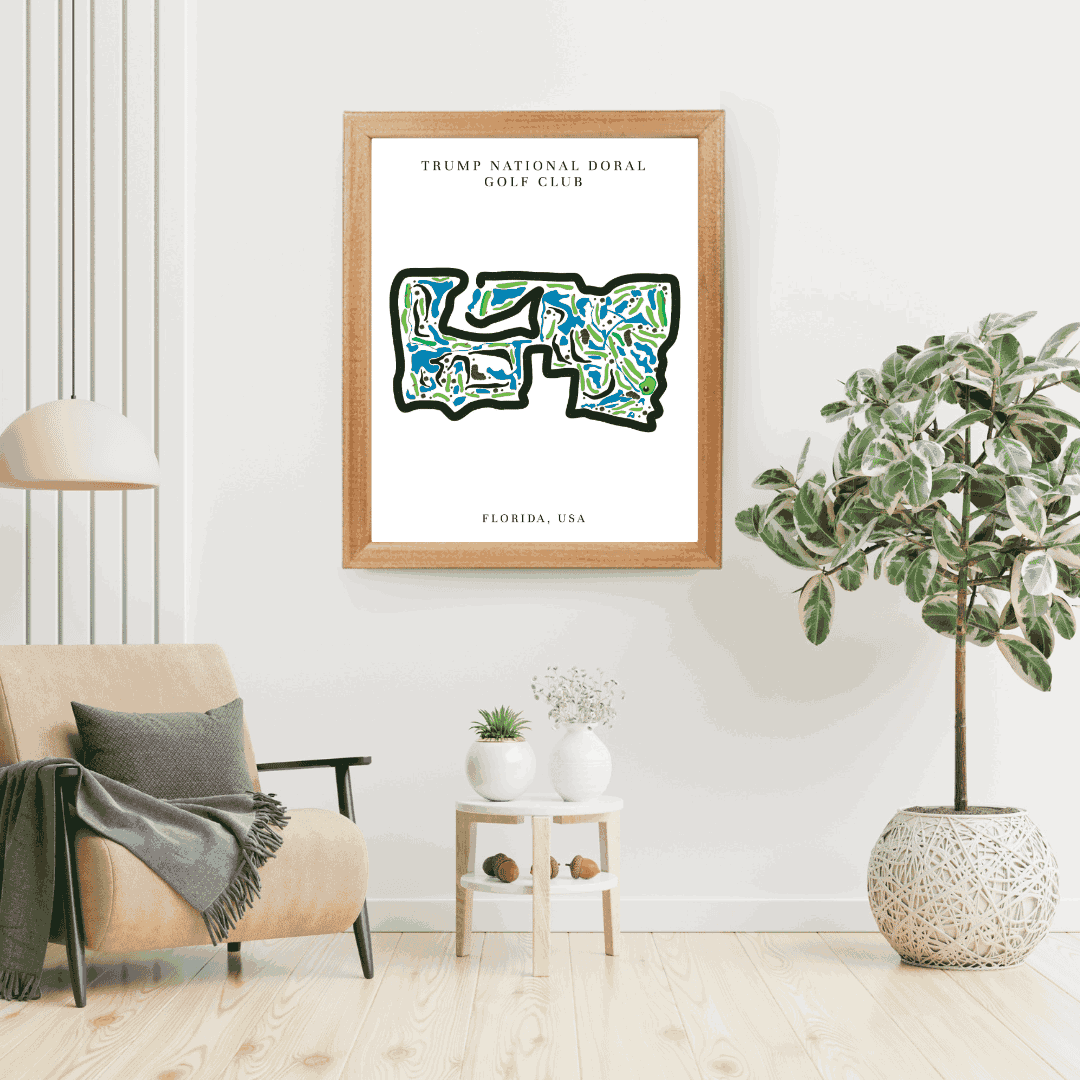 Trump National Doral Golf Club, Golf Course Print, Florida