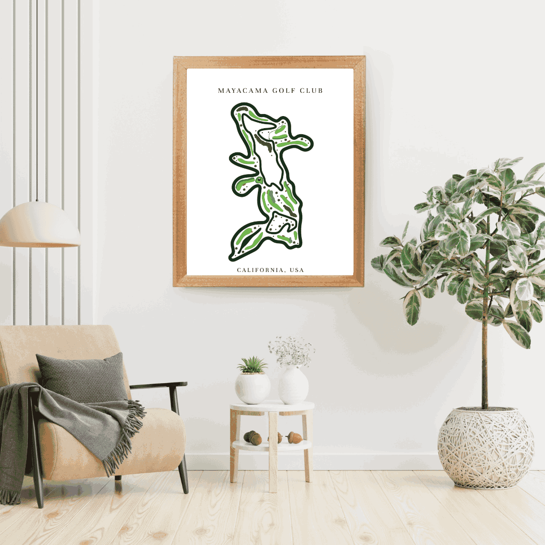 Mayacama Golf Club, Golf Course Print, California