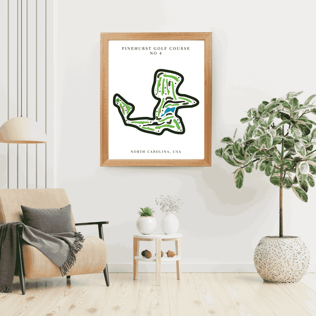 Pinehurst Golf Course Print No. 4, North Carolina