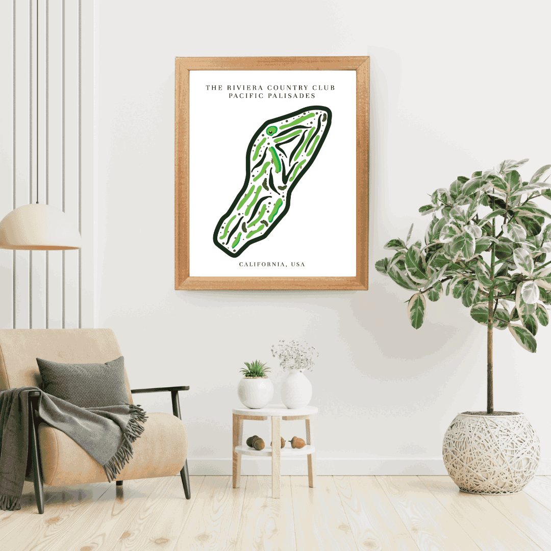 The Riviera Country Club, Golf Course Print, California