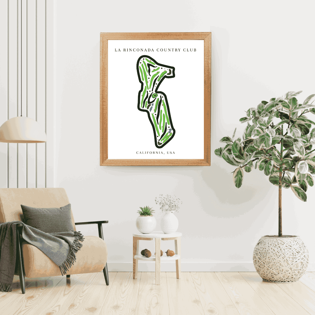 La Rinconada Country Club, Golf Course Print, California