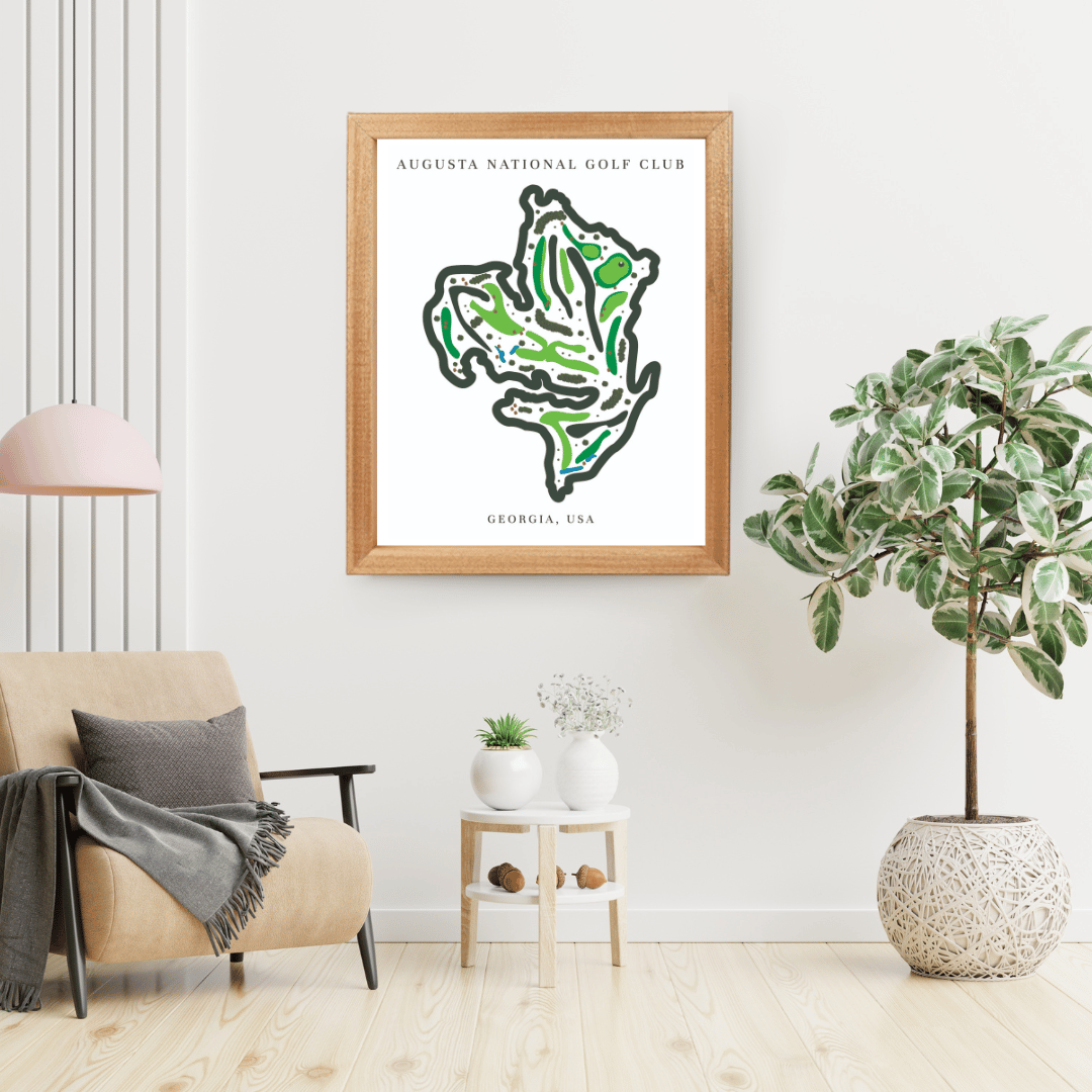 Augusta National Golf Club, Golf Course Print, Georgia