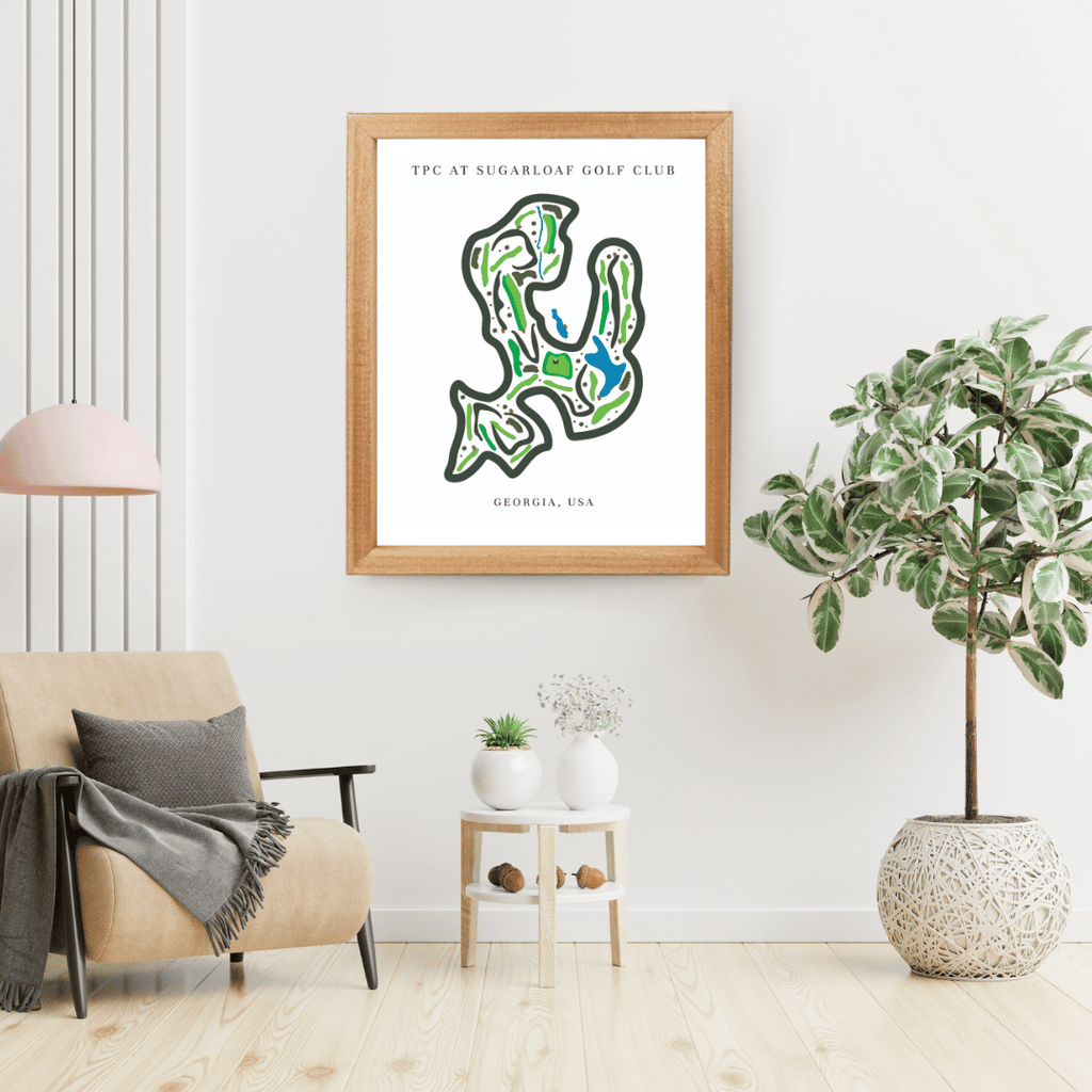 TPC at Sugarloaf Golf Club, Golf Course Print, Georgia