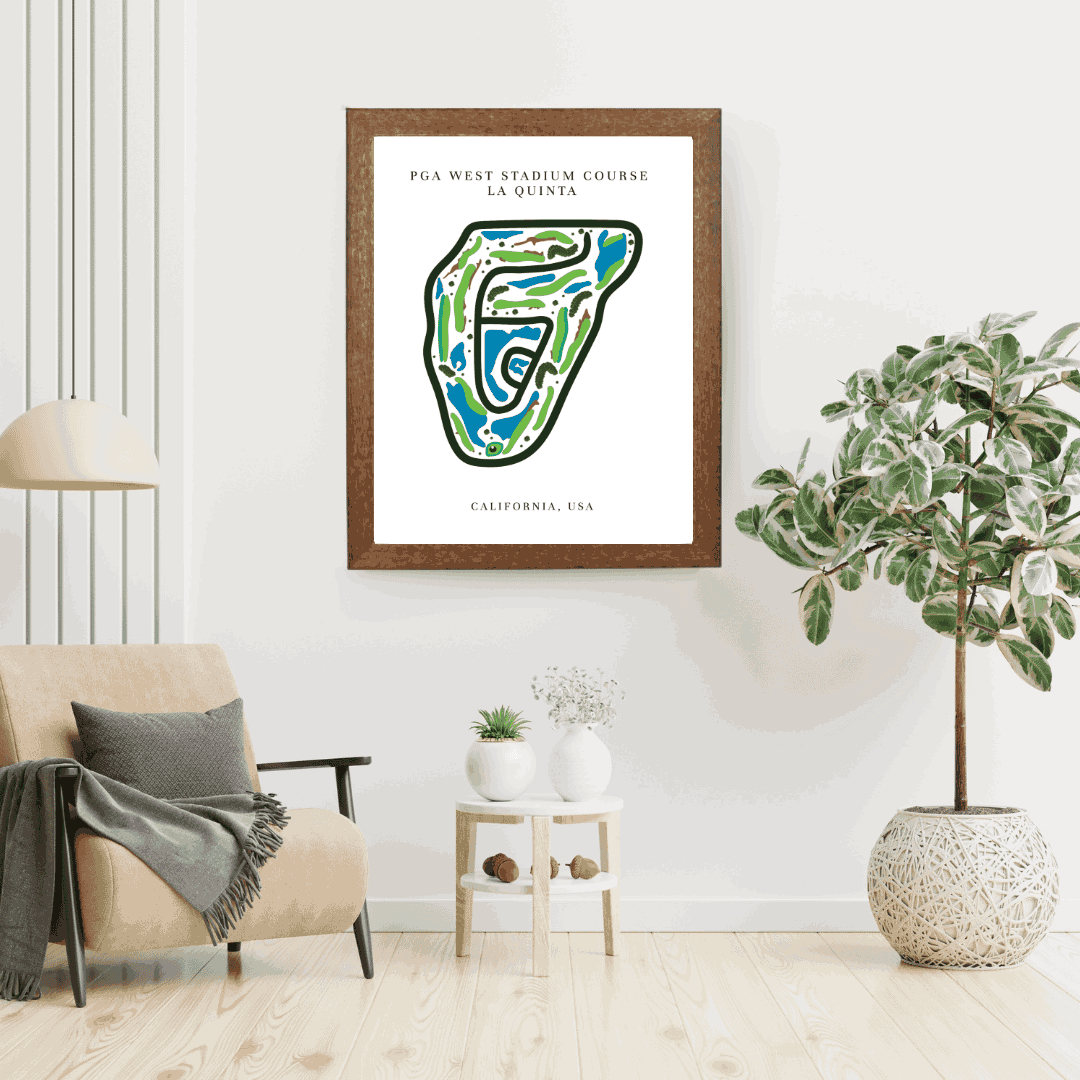 PGA West Stadium Course, Golf Course Print, California