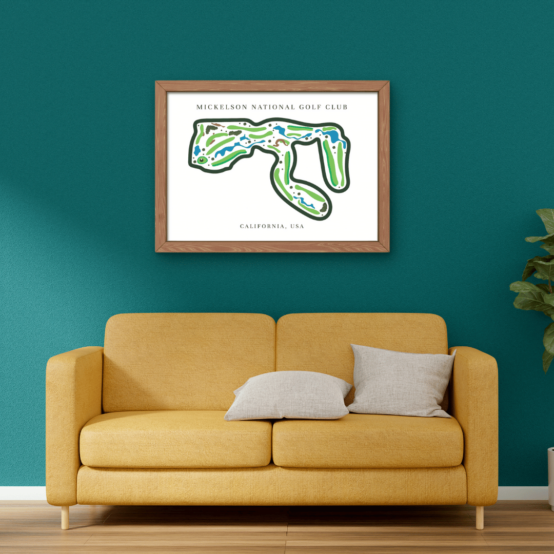 Mickelson National Golf Club, Golf Course Print, California