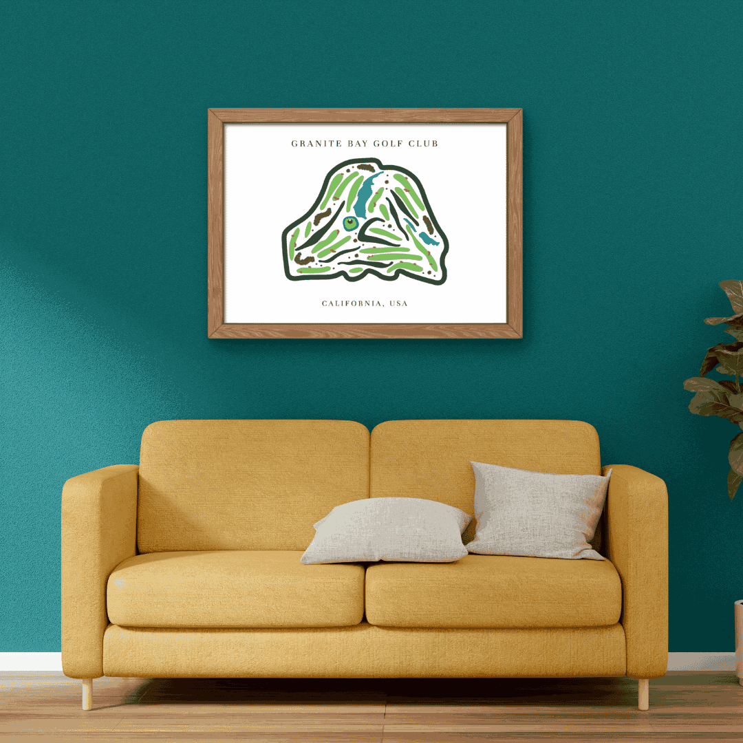 Granite Bay Golf Club, Golf Course Print, California