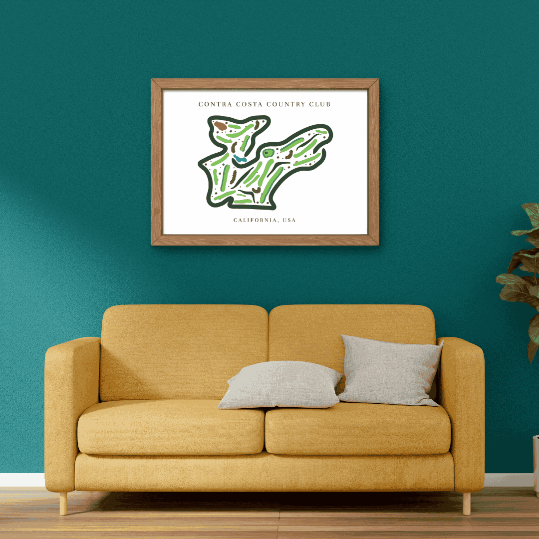 Contra Costa Country Club, Golf Course Print, California