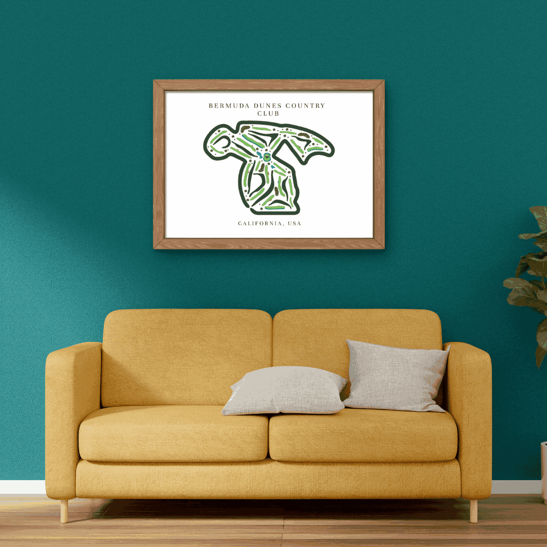Bermuda Dunes Country Club, Golf Course Print, California