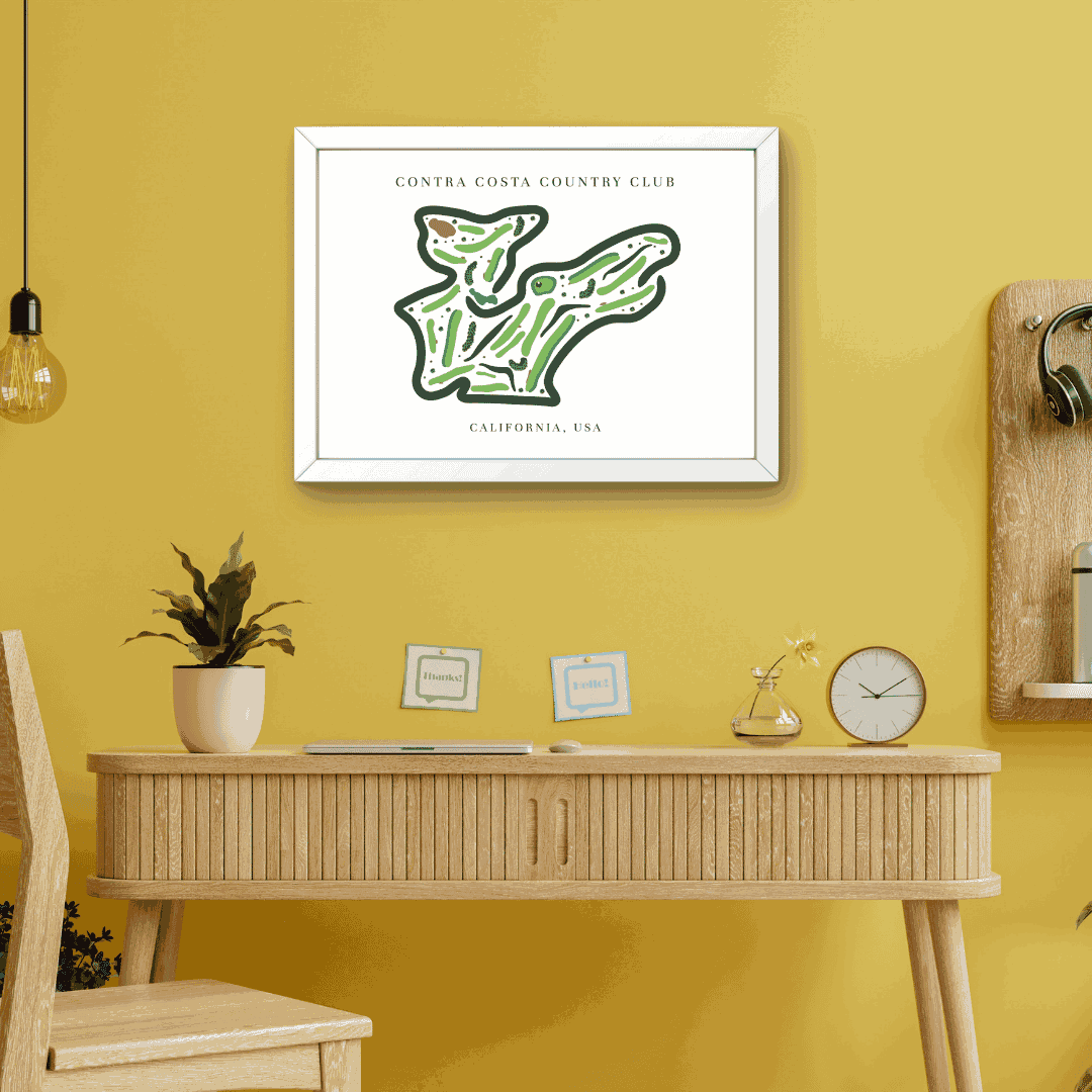 Contra Costa Country Club, Golf Course Print, California