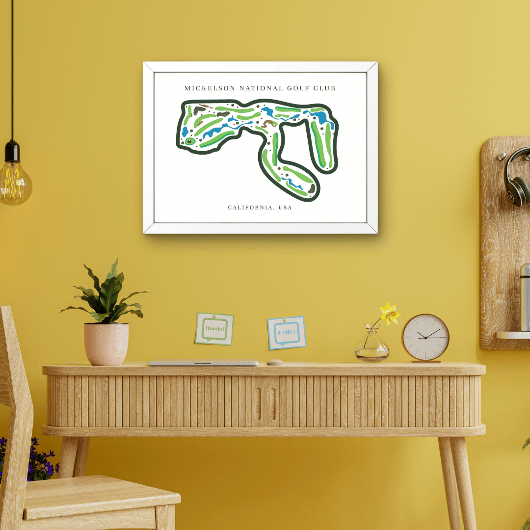 Mickelson National Golf Club, Golf Course Print, California